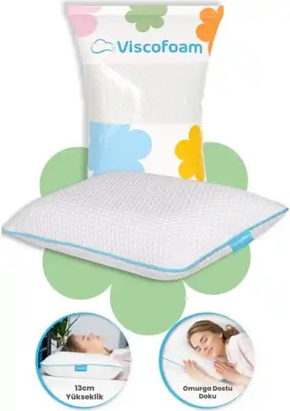 Viscofoam Boyun Destekli Ortopedik Yastık: Sağlıklı ve Konforlu Uyku İçin İdeal Tercih