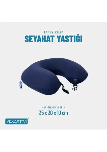 Viscomavi Visco Seyahat Yastığı: Konfor ve Destek Sağlayan Pratik Boyun Yastığı