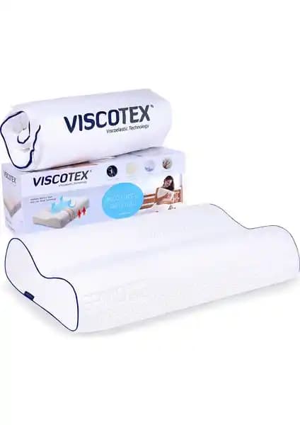 Viscotex Çift Bombeli Visco Yastık: Ergonomik ve Ortopedik Tasarımıyla Konfor Sağlar