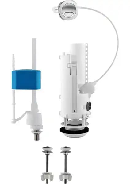 VitrA 330B2016 Rezervuar İç Takım: Dayanıklı ve Ekonomik Tuvalet Yedek Parçası