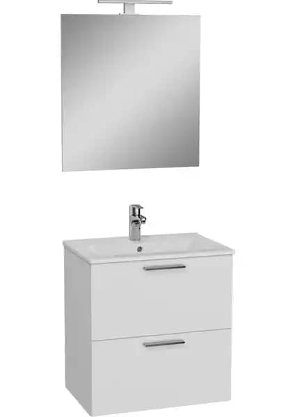 VitrA Mia 75021 Banyo Dolabı Seti Modern Tasarım ve Fonksiyonellik Sunar