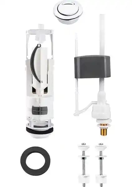 VitrA Norm İç Takım Çift Kademeli Alttan Girişli 3/6 Lt modern ve dayanıklı banyo çözümü