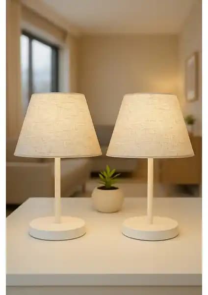 Vivido Abajur Dora: Modern ve Şık Yatak Odası Aydınlatması Çözümü