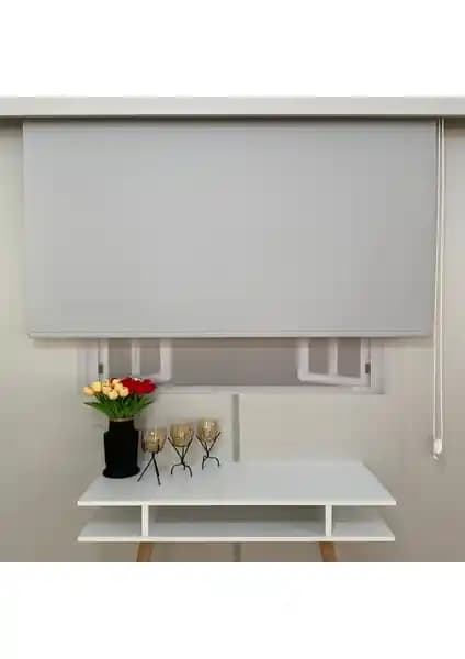 Volper Mekanik Gri 80x200 cm Kaliteli ve Modern Stor Perde - Şık Dekorasyon İçin Uygun