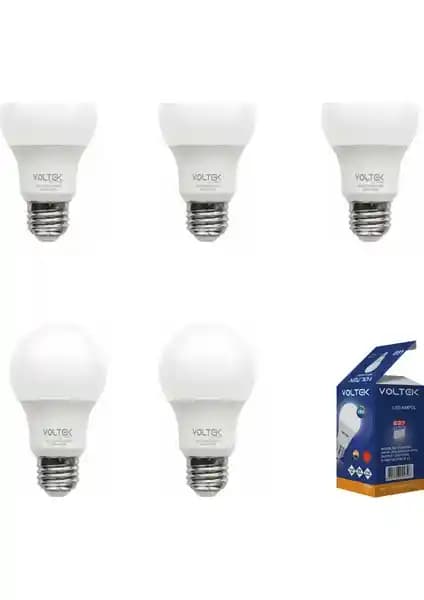 Voltek 5'li LED Ampul E27 Seti ile Enerji Verimli Modern Aydınlatma Çözümü