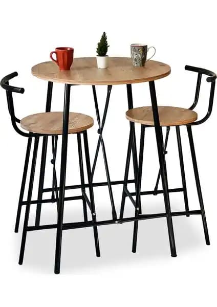 Weblonya 5235 Modern ve Fonksiyonel Bar ve Mutfak Masası Seti İncelemesi