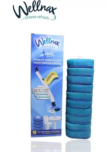 Wellnax Breeze Refresh Kullan At Yedek Süngerler: Hijyen ve Pratiklik Sunan Temizlik Çözümü