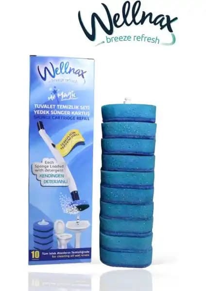 Wellnax Breeze Refresh Kullan At Yedek Süngerler ile Temizlikte Pratiklik ve Hijyen Artışı
