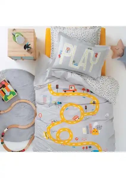 Yataş Bedding Road Ranforce Tek Kişilik Nevresim Takımı: Konfor ve Estetiğin Birleşimi