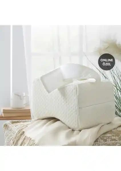 Yataş Bedding Vısco Bacak Destek Yastığı Ergonomik Tasarımıyla Uyku Kalitenizi Artırır