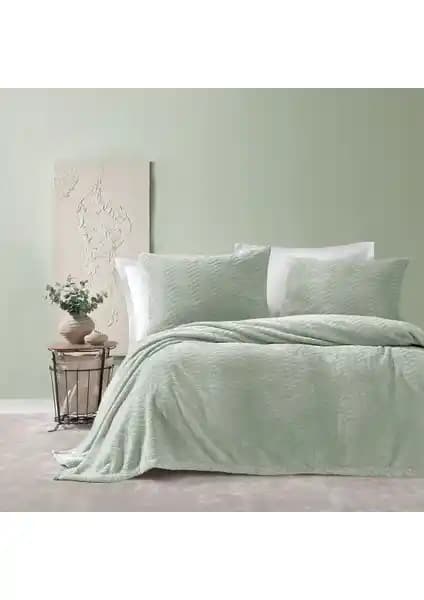 Yataş Dazel Tek Kişilik Battaniye ve Yatak Örtüsü Seti Modern Tasarım ve Yumuşaklık Sunar