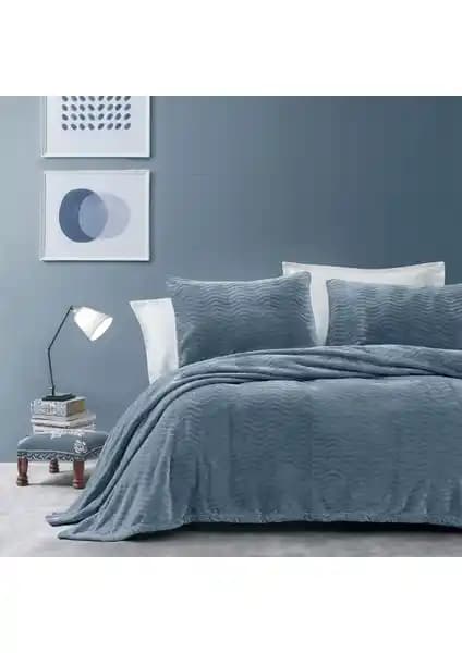Yataş Dazel Tek Kişilik Battaniye ve Yatak Örtüsü Seti Modern ve Dayanıklı Tasarım