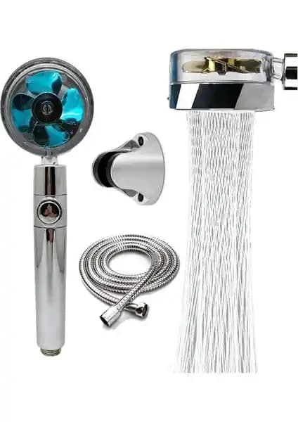 YDGR Turbo Duş Başlığı Seti: Modern Banyo İçin Dayanıklı ve Çok Fonksiyonlu Tasarım