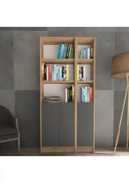Yeti Mobilya Kuta FLAT85 Kitaplık: Modern ve Fonksiyonel Depolama Çözümü