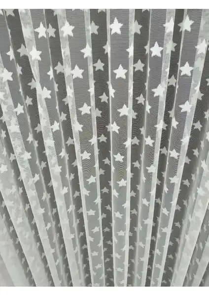 Yıldız Desenli Tül Perde: Şık ve Fonksiyonel İç Mekan Dekorasyonu İçin Uygun