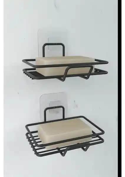 Zabata Yapışkanlı Sabunluk Seti: Modern ve Pratik Duvar Montaj Sabunlukları