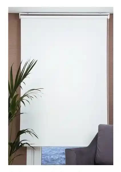 ZebraEvim İthal Kalın Polyester Beyaz Mat Stor Perde: Modern ve Şık Tasarım