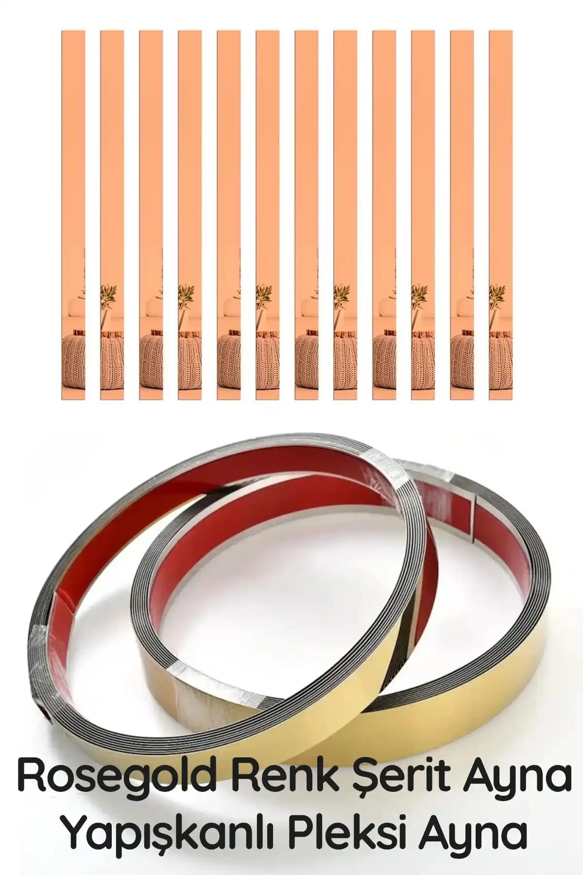 Aynalı Pleksi Şerit ile Modern ve Ekonomik Dekorasyon Çözümleri