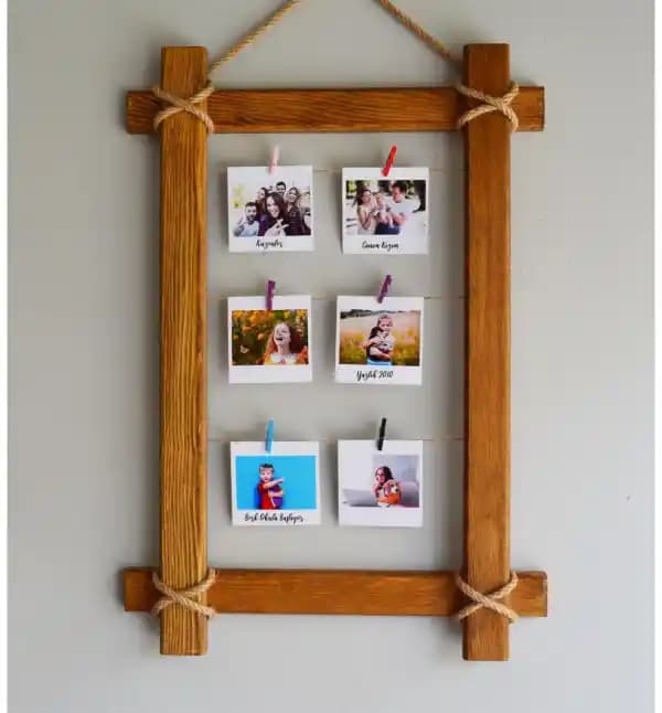 Ev Dekorasyonunda Tahta Çerçeve Modelleriyle Sıcaklık ve Şıklık Yaratın