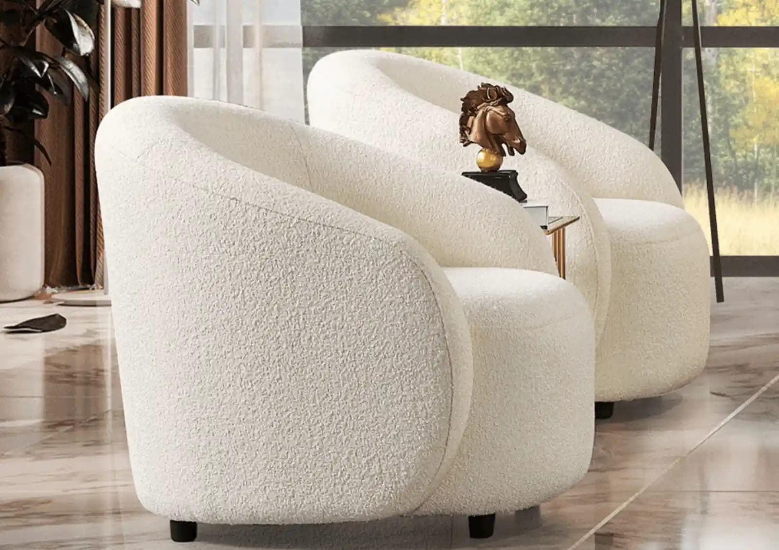 İki Berjer Arasına Sehpa Seçimi ve Dekorasyon İpuçlarıyla Şık Mekanlar Yaratın