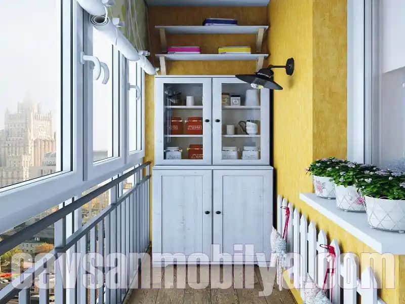 Kapalı Balkon Dolap Modelleri ve Dekorasyon İpuçlarıyla Alanınızı Yenileyin