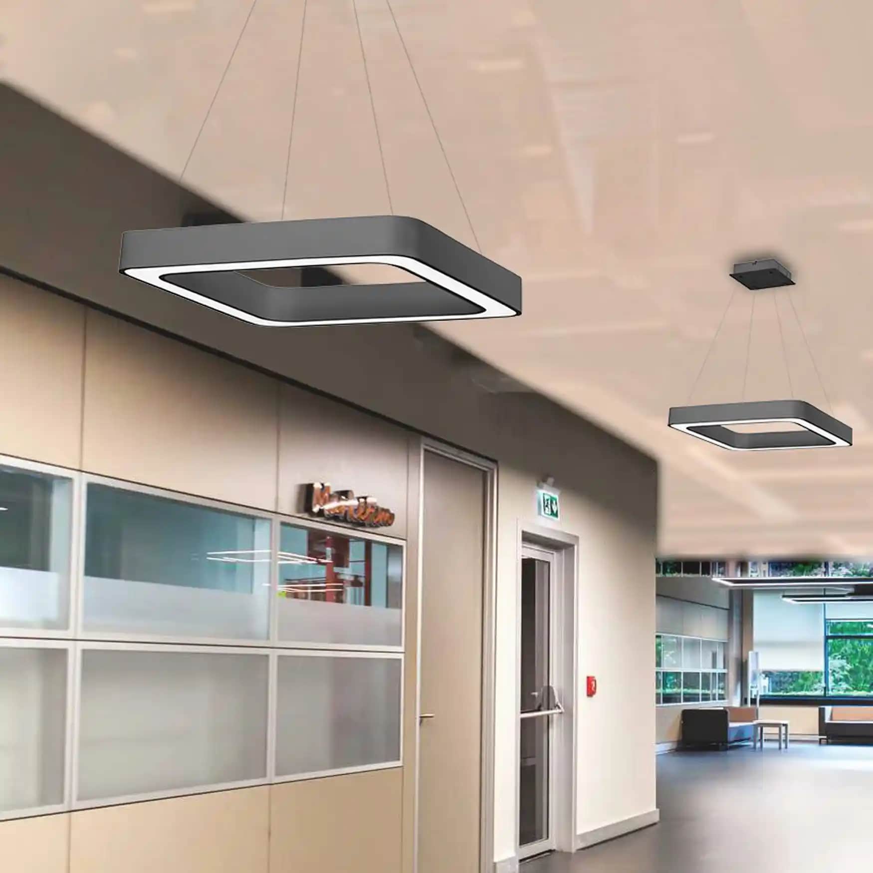 Kare Sarkıt LED Avize ile Modern Dekorasyonun En Şık ve İşlevsel Yolu