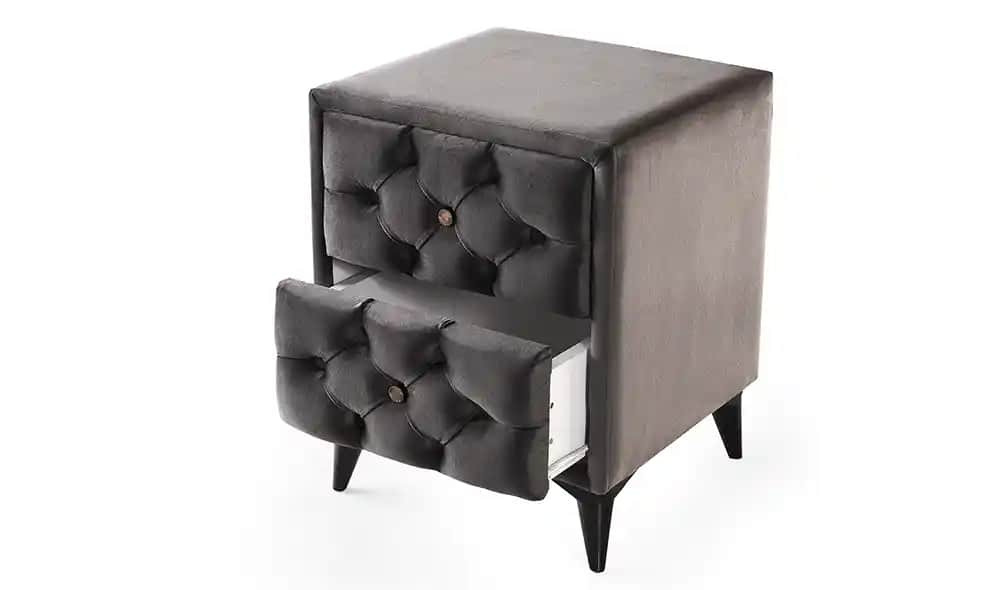 Kumaş Komodinler ile Yatak Odası Dekorasyonunda Şıklık ve İşlevsellik Sağlama Rehberi