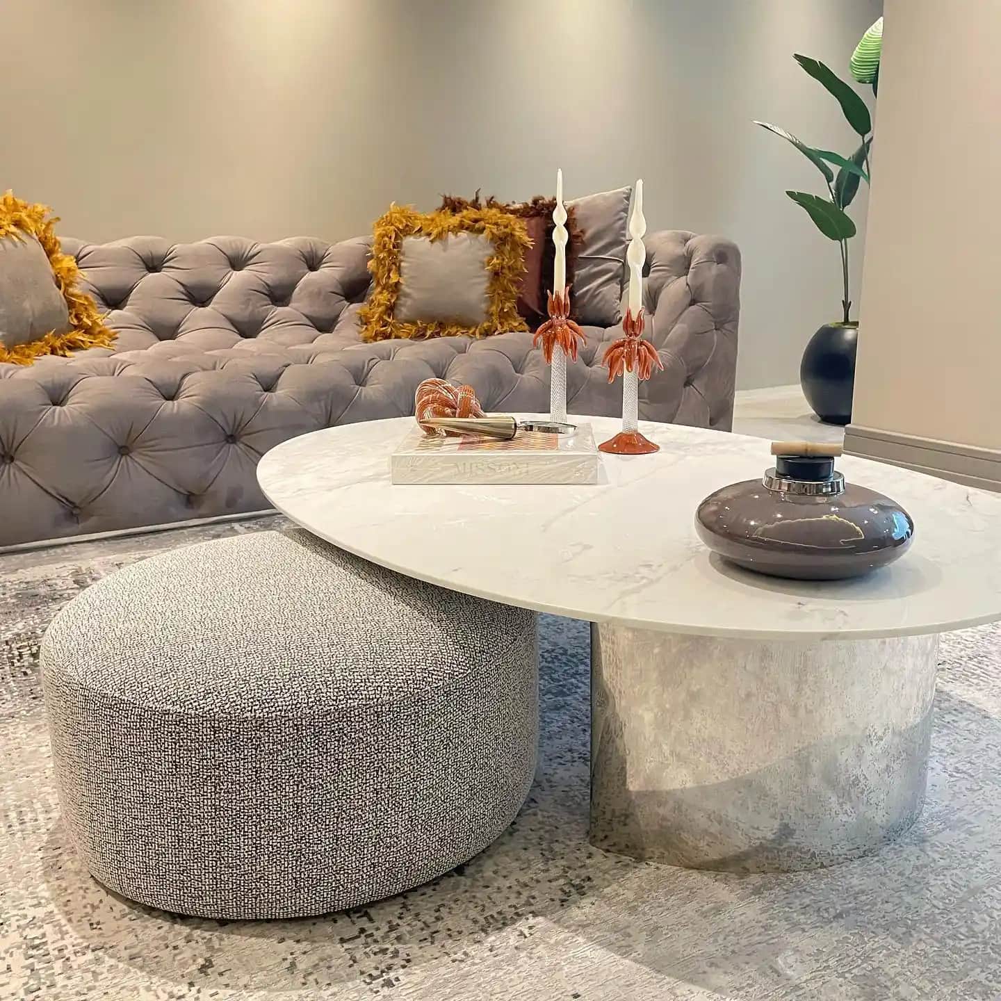 Mermer Orta Sehpa Seçenekleri ve Dekorasyonda Kullanım İpuçları