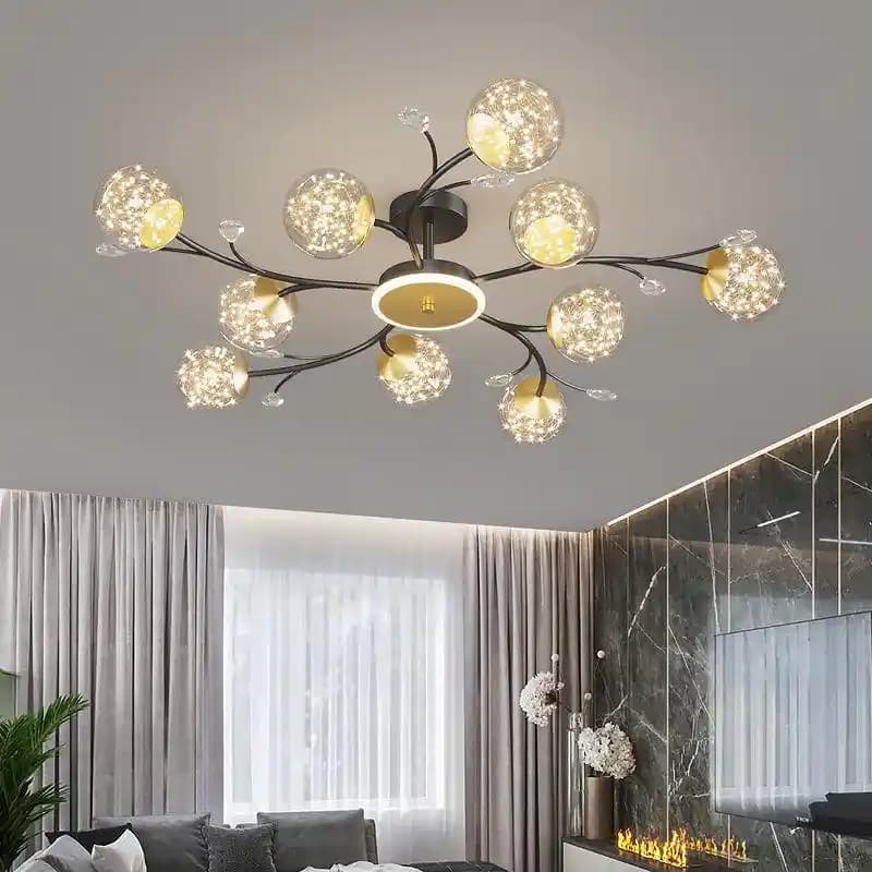 Oturma Odası Dekorasyonuna Uygun Avize Seçenekleri ve Trendler