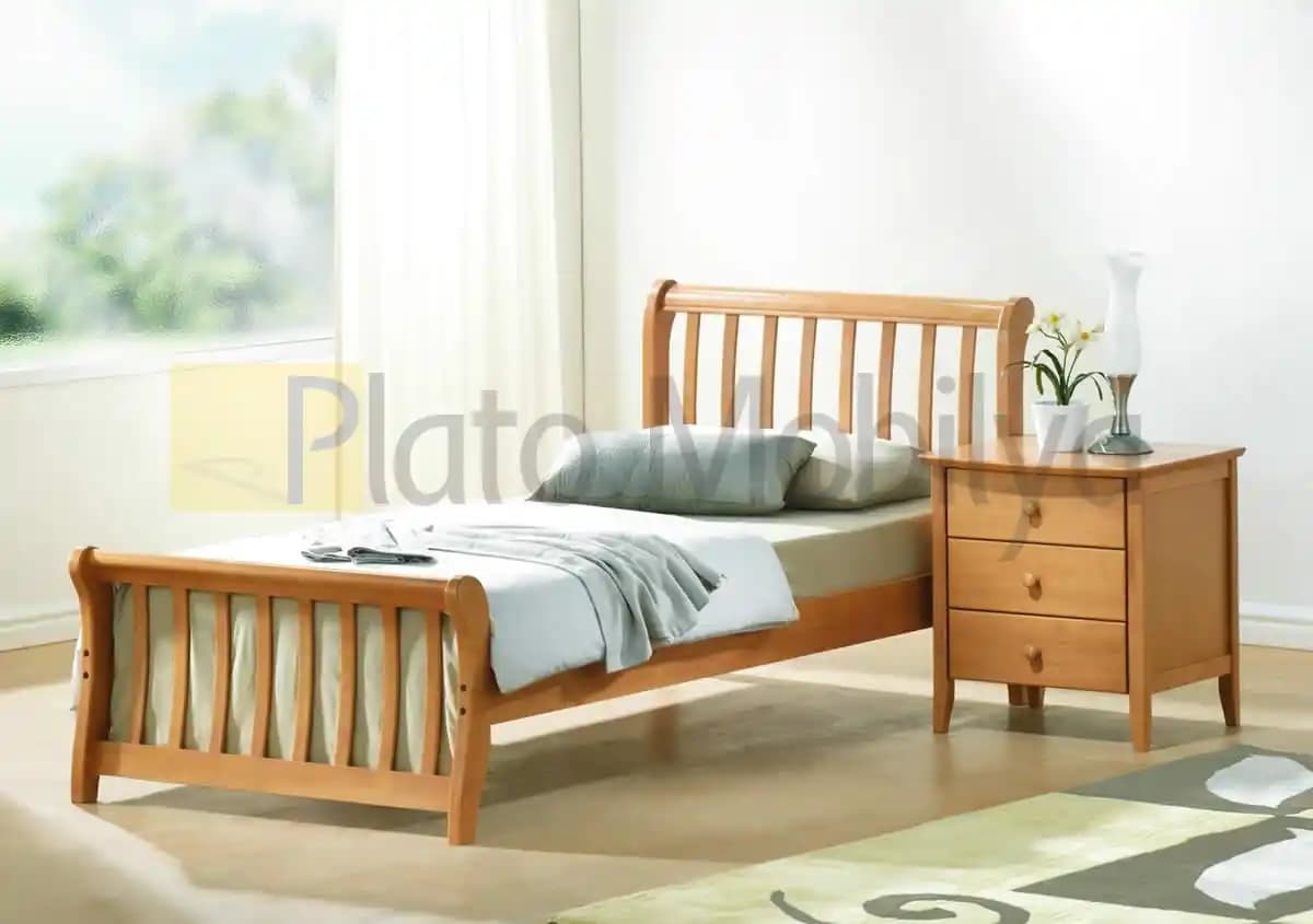 Tek Kişilik Ahşap Yataklar: Dekorasyonda Sıcak ve Şık Çözümler Analizi