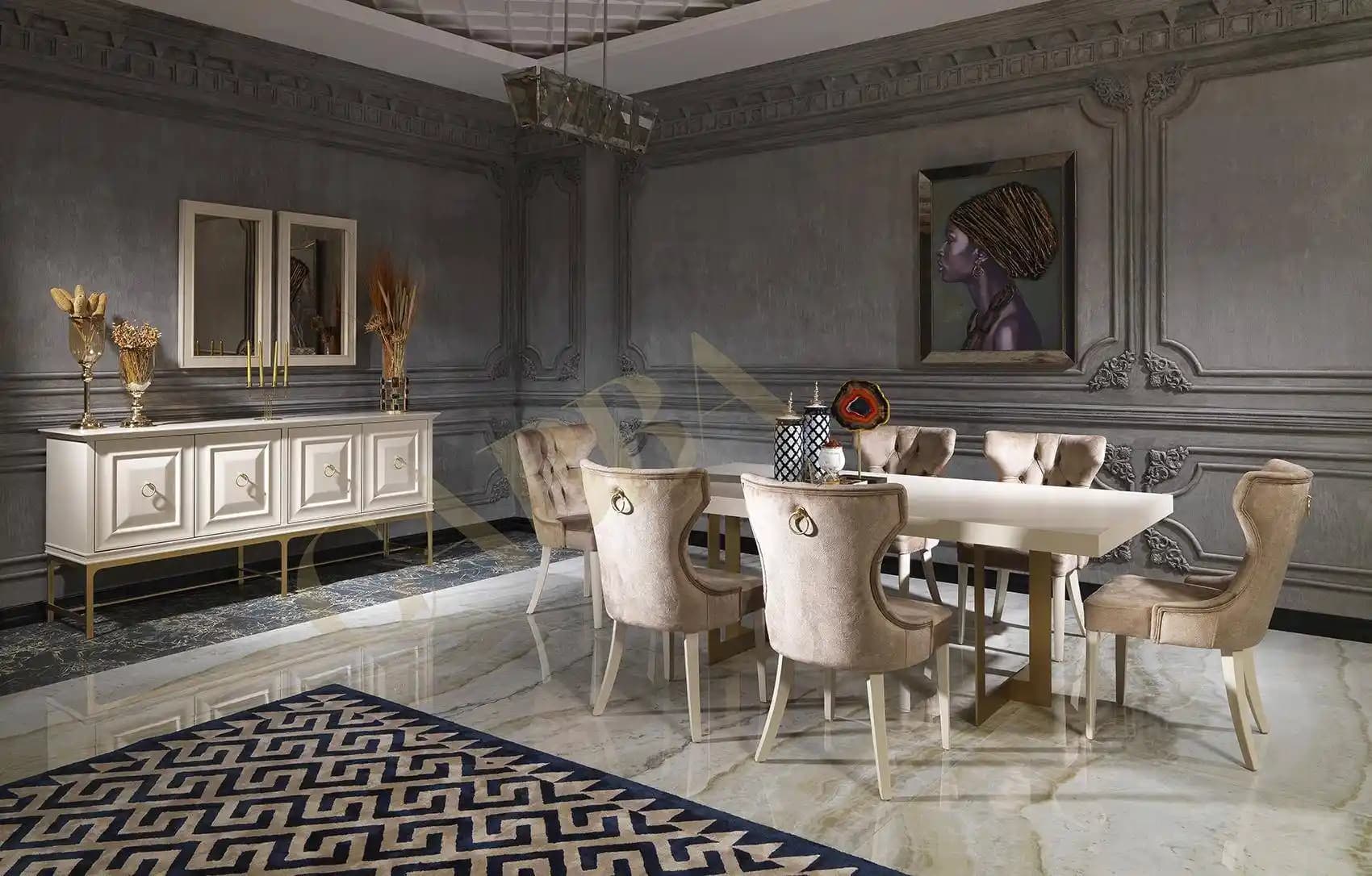 Yemek Odası Dekorasyonu İçin Prensipler ve Modern Tasarım Trendleri