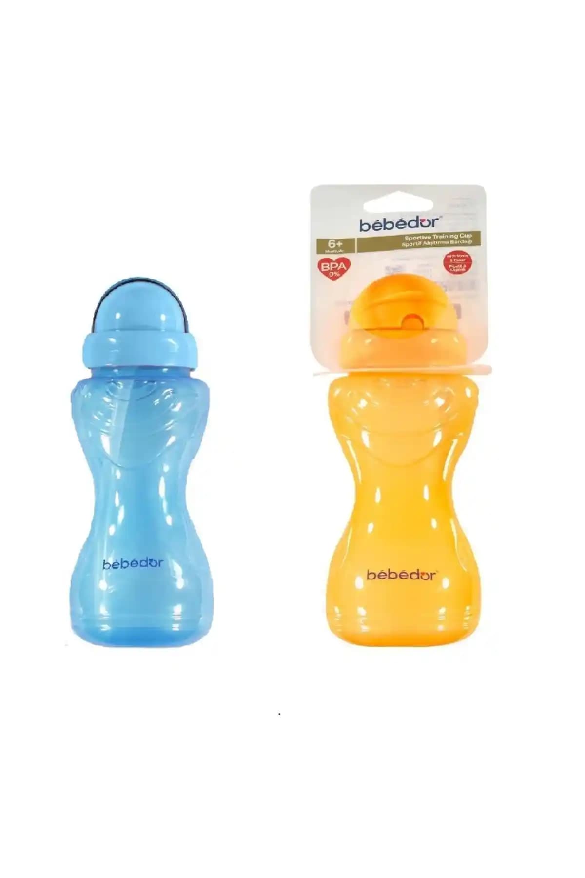 Bebedor Sportif Pipetli Bardak 330 ml Çocuklar İçin Güvenli ve Dayanıklı Tasarım