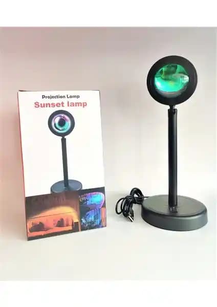 Bill-Star Gün Batımı Projektör Lambası: Estetik ve Fonksiyonellik Sunan Dekoratif Aydınlatma Çözümü