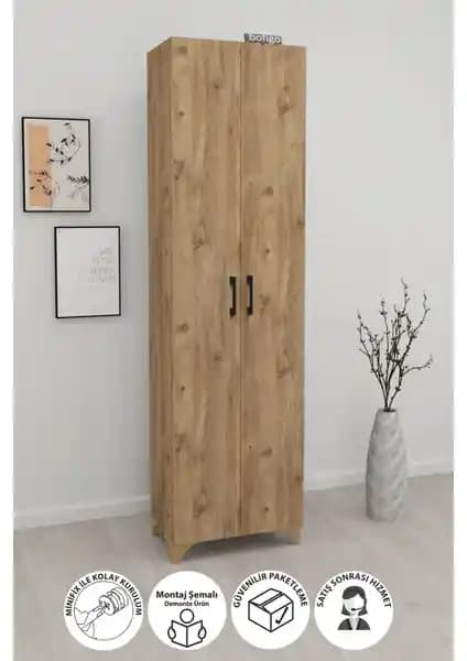 Bofigo 8 Raflı 2 Kapaklı Ayakkabılık Modern Tasarım ve Dayanıklılık Özellikleri