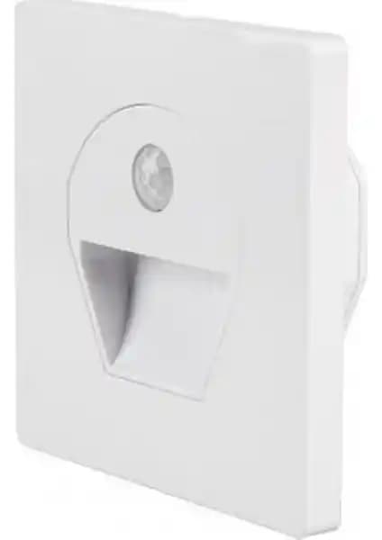 Cata CT-5170 1W Koridor LED Armatür Sensörlü 6400K Beyaz Modern ve Enerji Verimli Tasarım