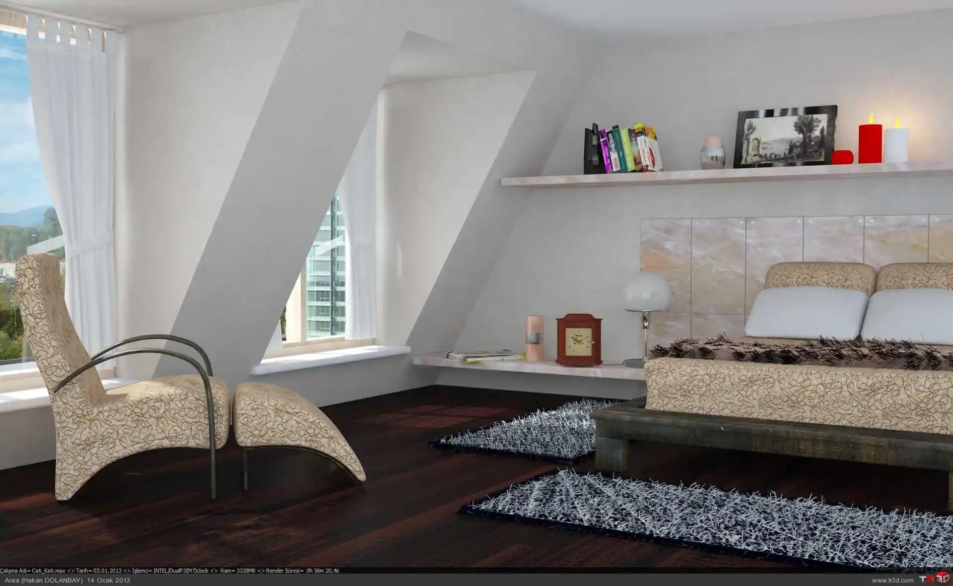 Çatı Katı Yatak Odalarında Boyama Teknikleri ve Doğru Renk Seçimi Rehberi