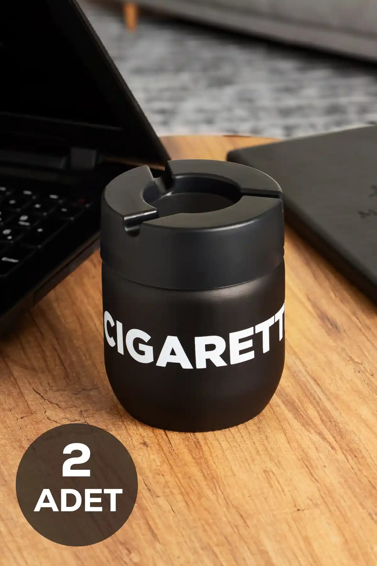 Genel Markalar 2'li Kokusuz Cam Küllükler Ev ve Araç Kullanımı İçin Uygun