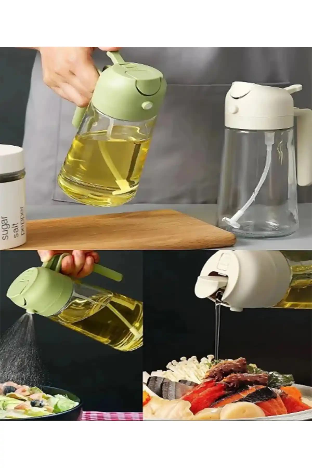 Genel Markalar Cam Çift Fonksiyonlu Yağdanlık ve Sprey Yağlık Ürünü İncelemesi