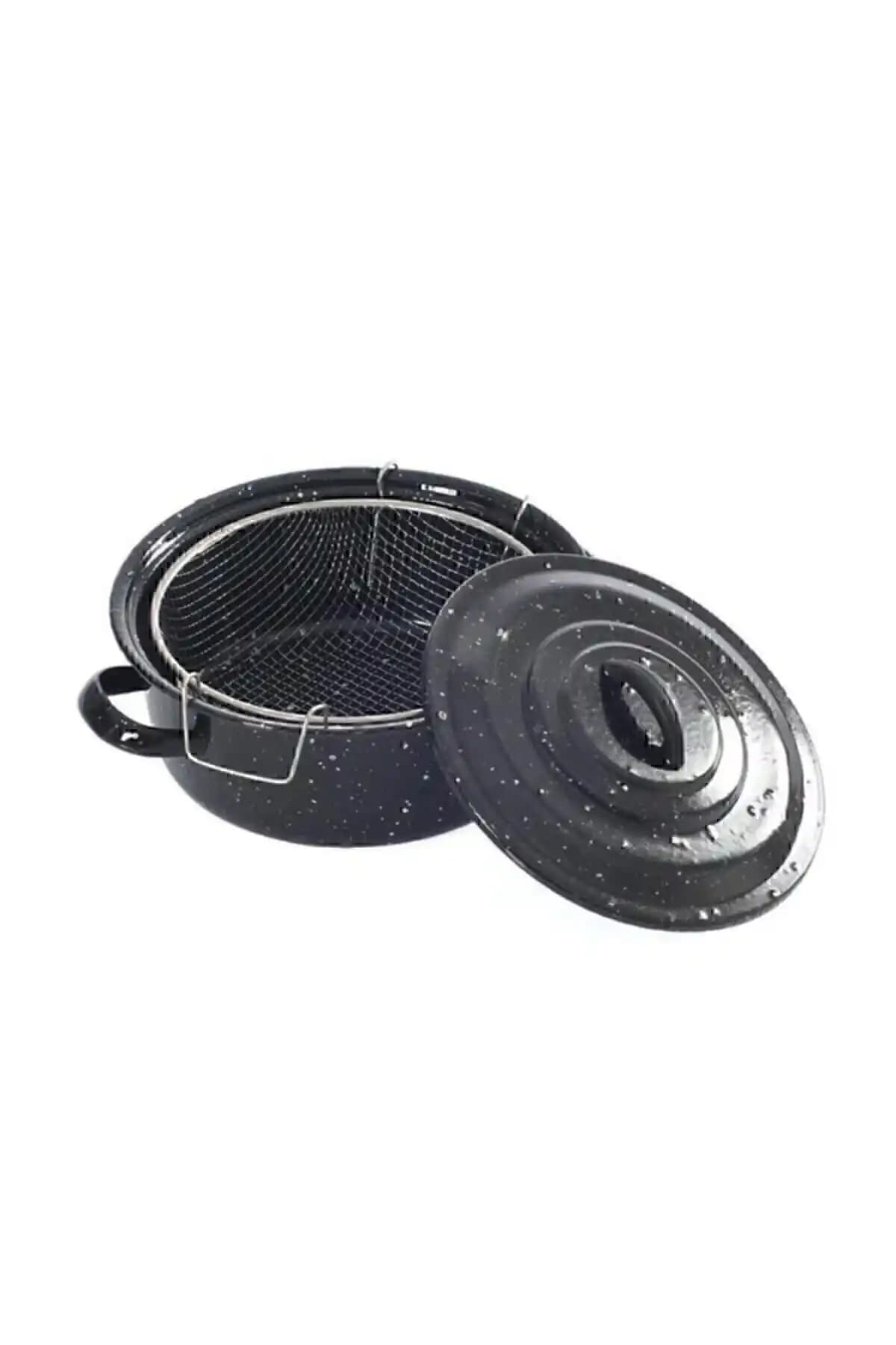 Genel Markalar Siyah Kapaklı Hobistan Emaye Cips Fritöz Kızartma Tenceresi İnceleme ve Kullanıcı Yorumları