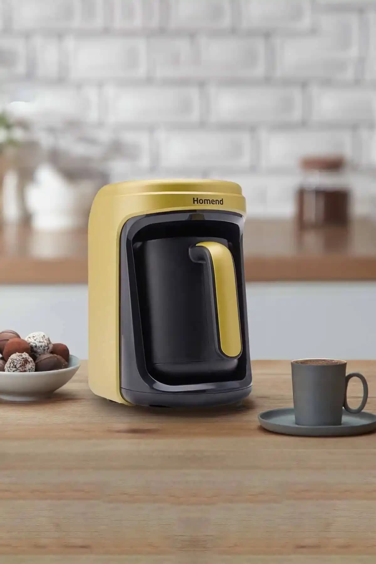 HOMEND Pottoman 1878H Sütlü Türk Kahve Makinesi Gold İnceleme ve Kullanıcı Yorumları