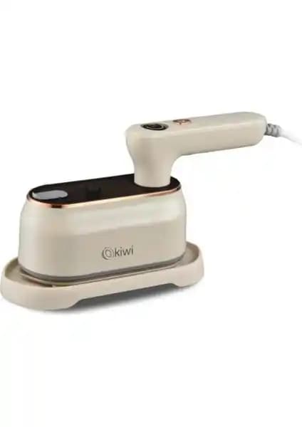 Kiwi KSI-646 1000 Watt Portatif Buharlı ve Dikey Ütü Kırışıklık Giderici Bej Renkli