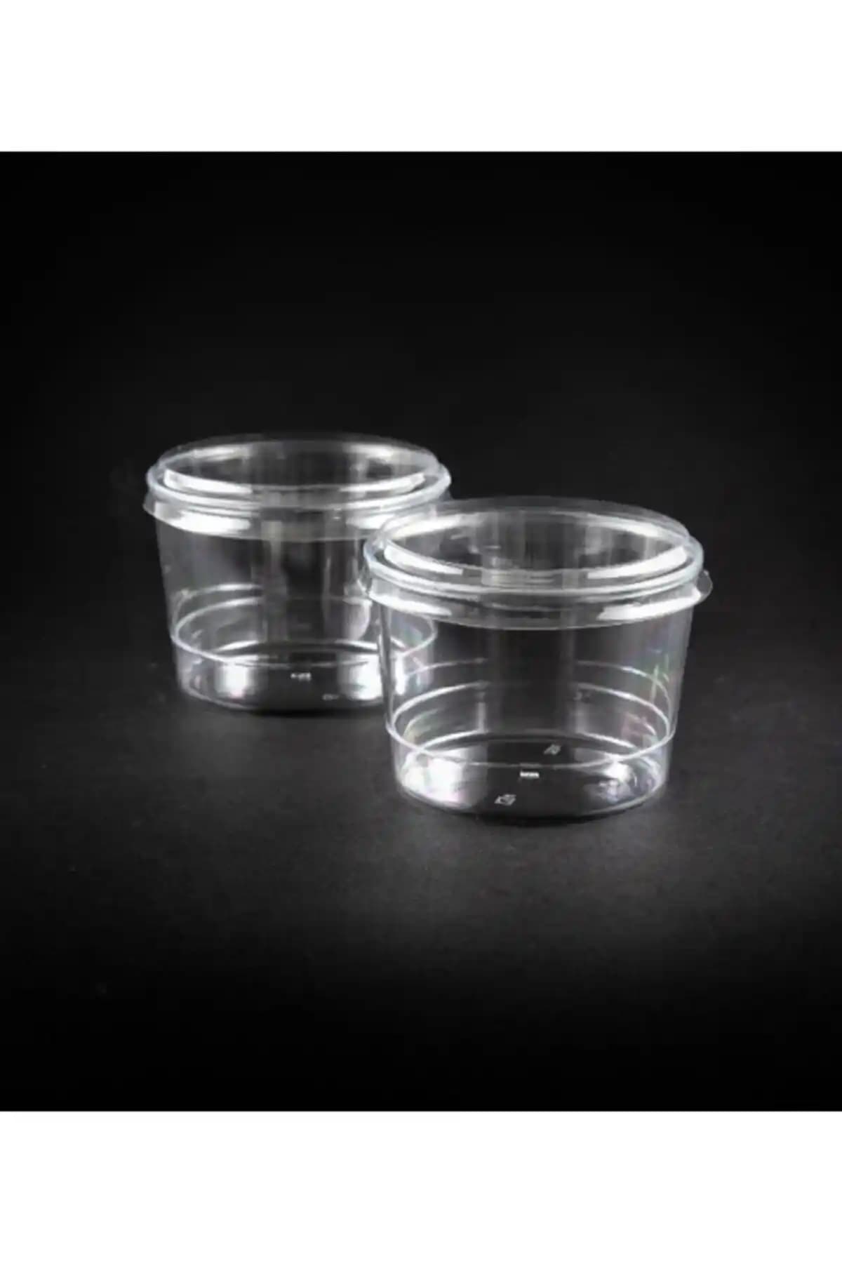 Kristal 14 Süs Plastik Tatlı Kabı Kasesi: Dayanıklı ve Pratik Porsiyonluk Servis Çözümü