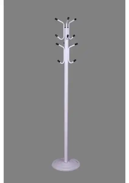 Met Metal Ayaklı Elbise Askısı Portmanto Beyaz: Dayanıklı ve Estetik Çözüm