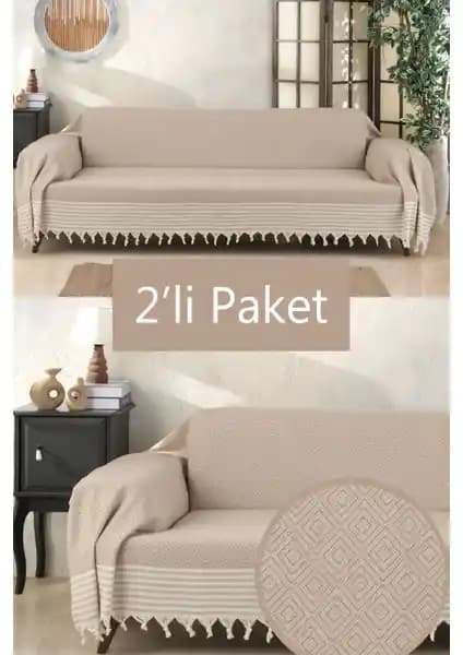 Miracolo Home ve Vagonik Trend Organik Battal Boy Koltuk Örtüsü Karşılaştırması