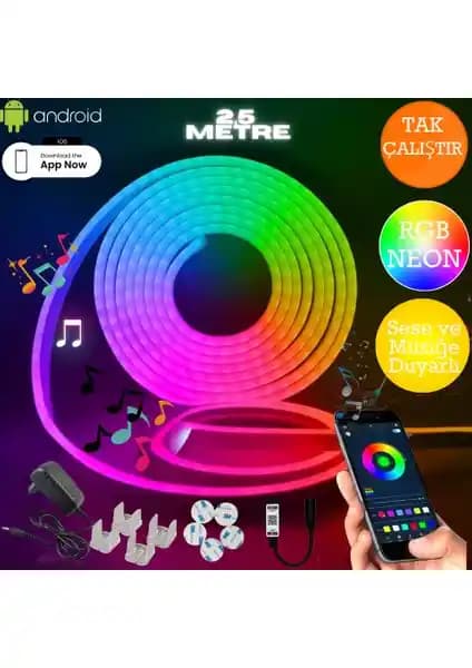 Neeko Neon RGB LED ile Modern ve Esnek İç Mekan Aydınlatma Çözümü