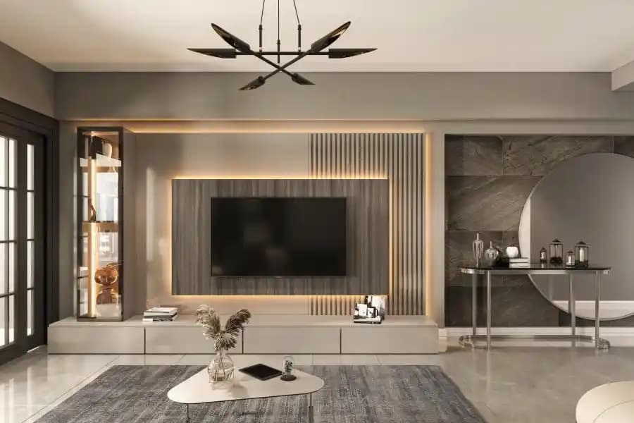 Oturma Odasında TV ve Mobilya Yerleşiminde Denge ve Fonksiyonellik Sağlama Yöntemleri