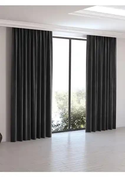 Perle Home Daily Series Siyah Rengi Ada Fon Perde ve Rech Home Blackout Karartma Güneşlik Karşılaştırması