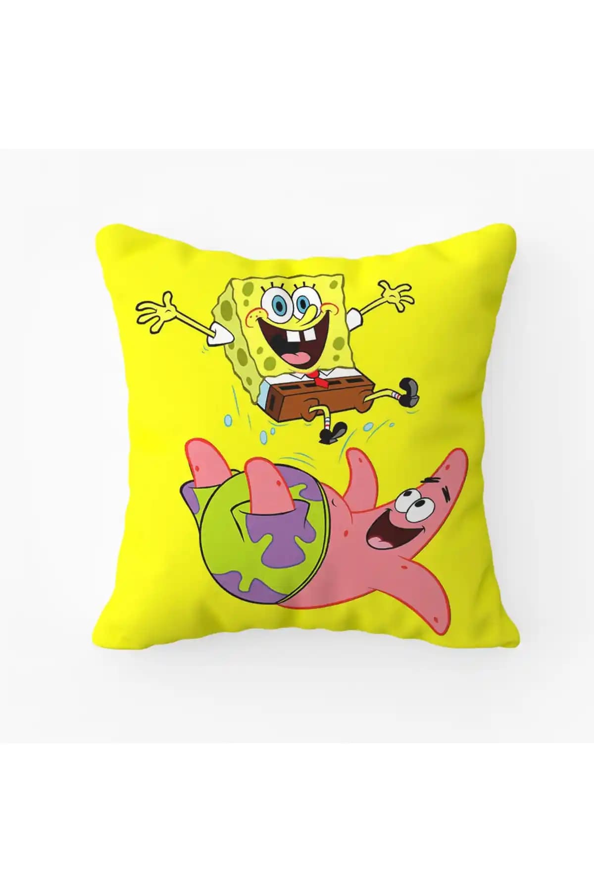 Puffbutik SungerBob Yastık İncelemesi: Canlı Renkler ve Kullanım Kolaylığıyla Çocuklar İçin Uygun