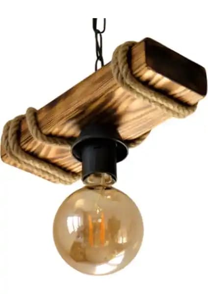 Rustik Ahşap Avize Karşılaştırması: Hüma Tasarım ve Morvizyon Modelleri