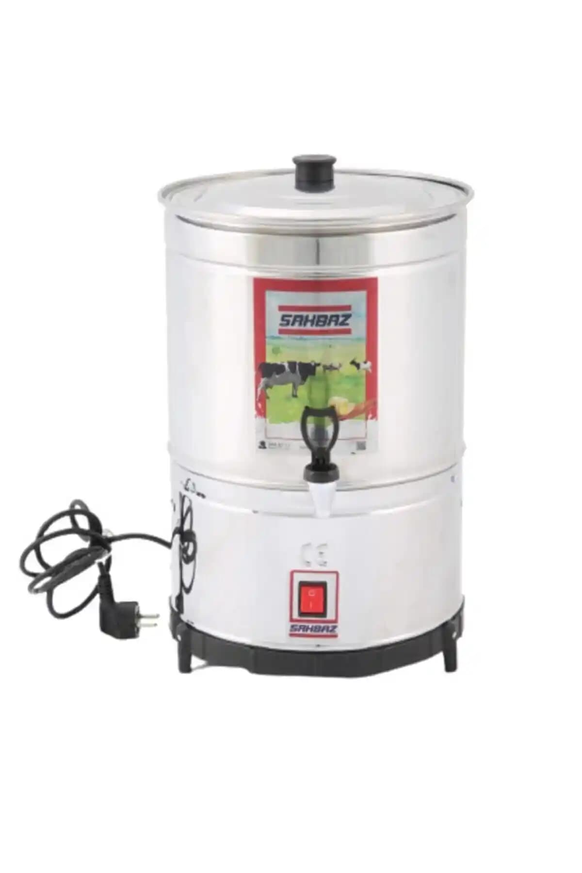 Şahbaz 10 LT Yuvarlak Yayık Makinesi ile Evde Doğal Tereyağı ve Yoğurt Üretimi